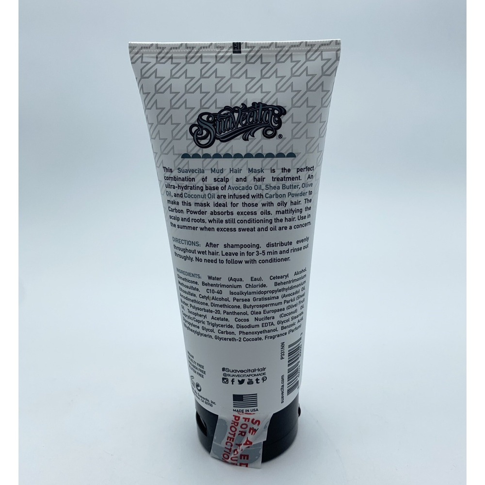Suavecita Mud Hair Mask - For Oily Hair - 6 oz size Hydrates & Conditions NEW - Picture 2 of 4